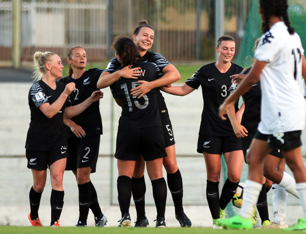 Fiji will face New Zealand, pictured, in their first-ever Oceania Football Confederation Women’s Nations Cup final on Saturday ©FIFA Women's World Cup/Twitter