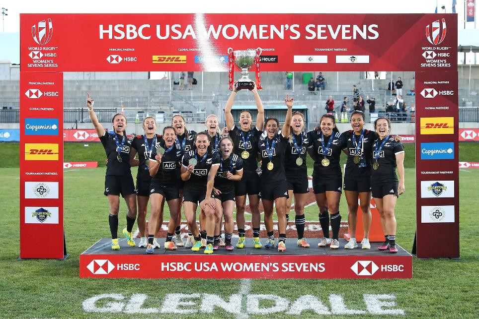 New Zealand won the opening World Rugby Women’s Sevens World Series event in Glendale ©World Rugby
