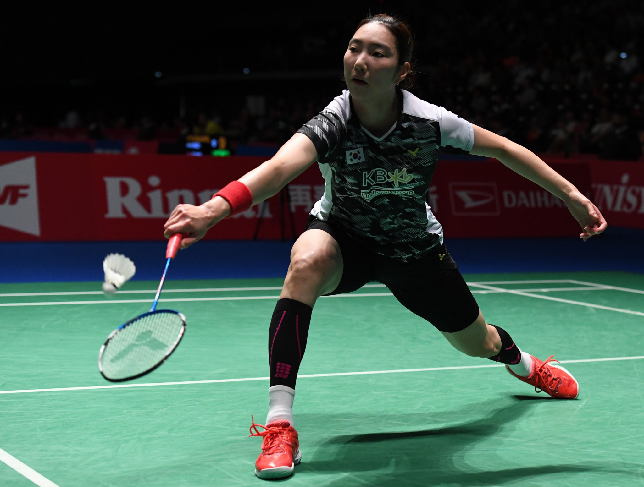 Home favourite Sung Ji Hyun’s hopes of claiming a fourth women’s singles title at the Badminton World Federation Korea Masters have come to an end ©Getty Images