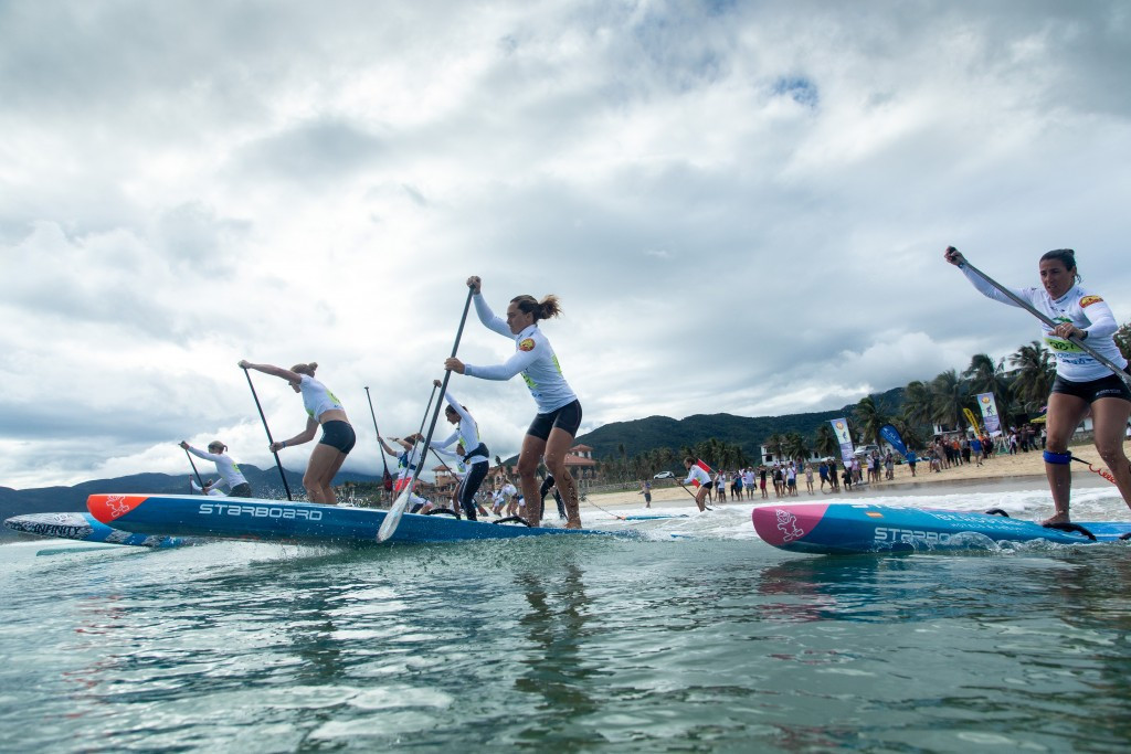 The ISA World Stand-Up Paddle and Paddleboard Championship is set to move from Riyue Bay to the shores of Shenzhou Peninsula tomorrow for the last three days of competition in Wanning in China ©ISA/Pablo Jímenez