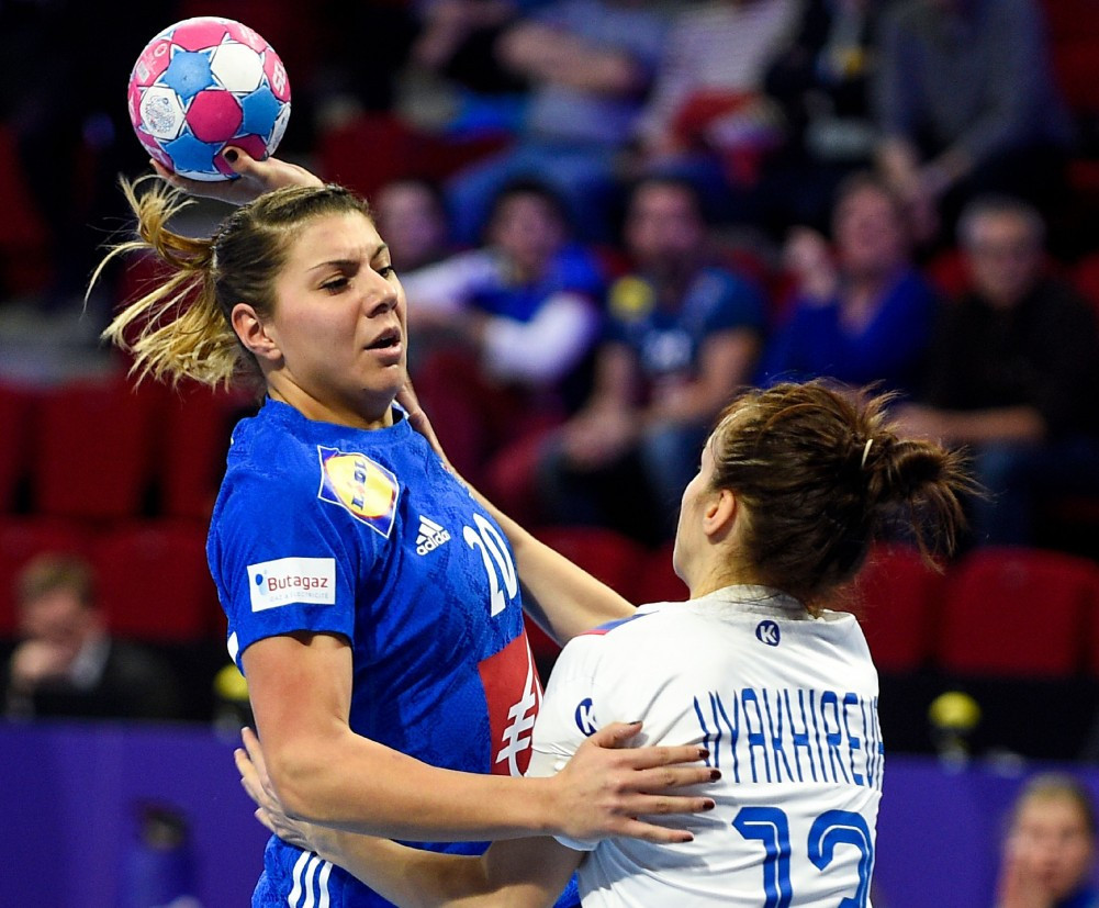 Hosts France were narrowly defeated in the opening game of the European Women's Handball Championships in Nancy ©Getty Images