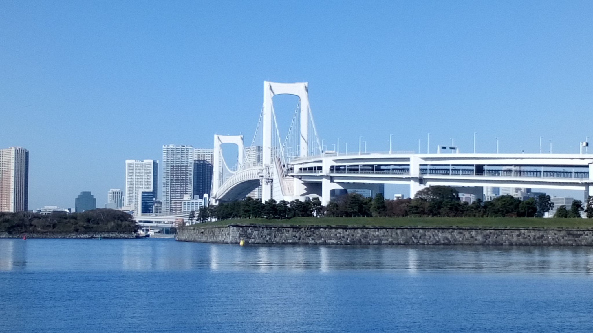 The Odaiba Marine Park is in a stunning location ©ITG