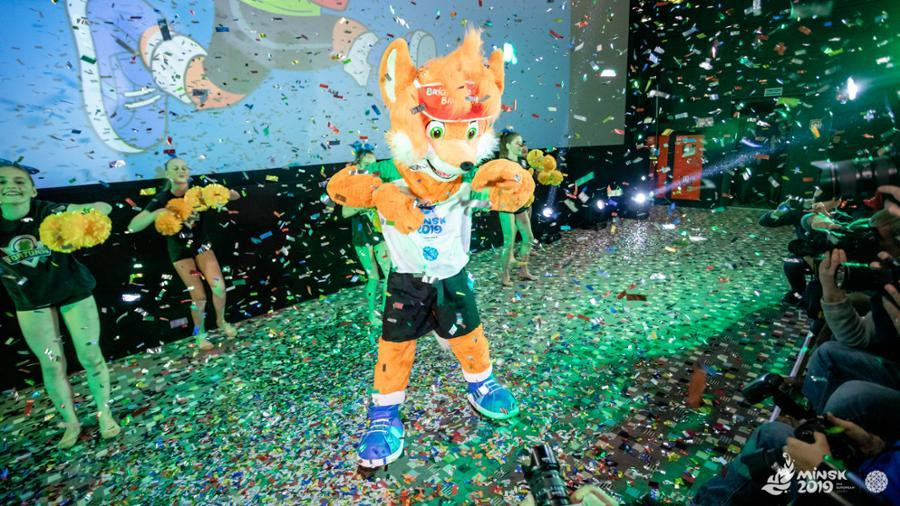 Lesik the fox came to earth after a walk of one million steps, it has been revealed after he was introduced as the mascot for next year's European Games in Minsk ©Minsk 2019