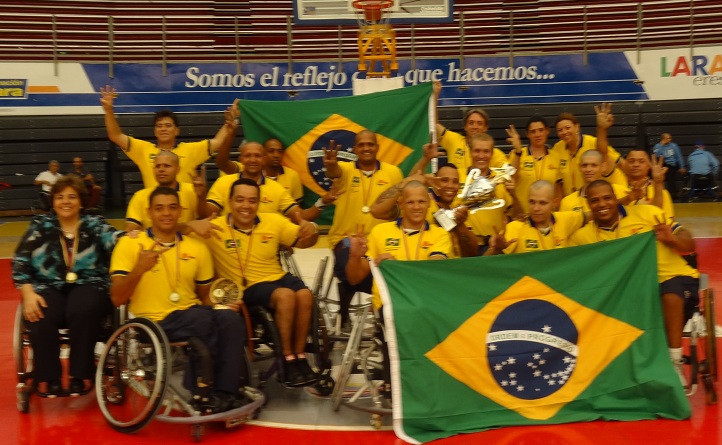 Brazil have previously had success at the Men's South America Championship, including in 2012 ©IWBF
