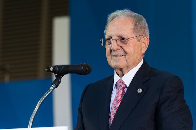 Olegario Vázquez Raña was elected Honorary President of the International Shooting Sport Federation today, as his 38-year reign as President drew to a close ©ISSF