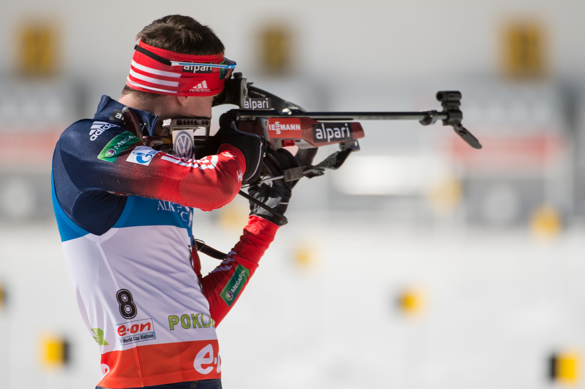 Evgeny Ustyugov is one of four Russians that the International Biathlon Union has filed cases against with its Anti-Doping Hearing Panel ©Getty Images