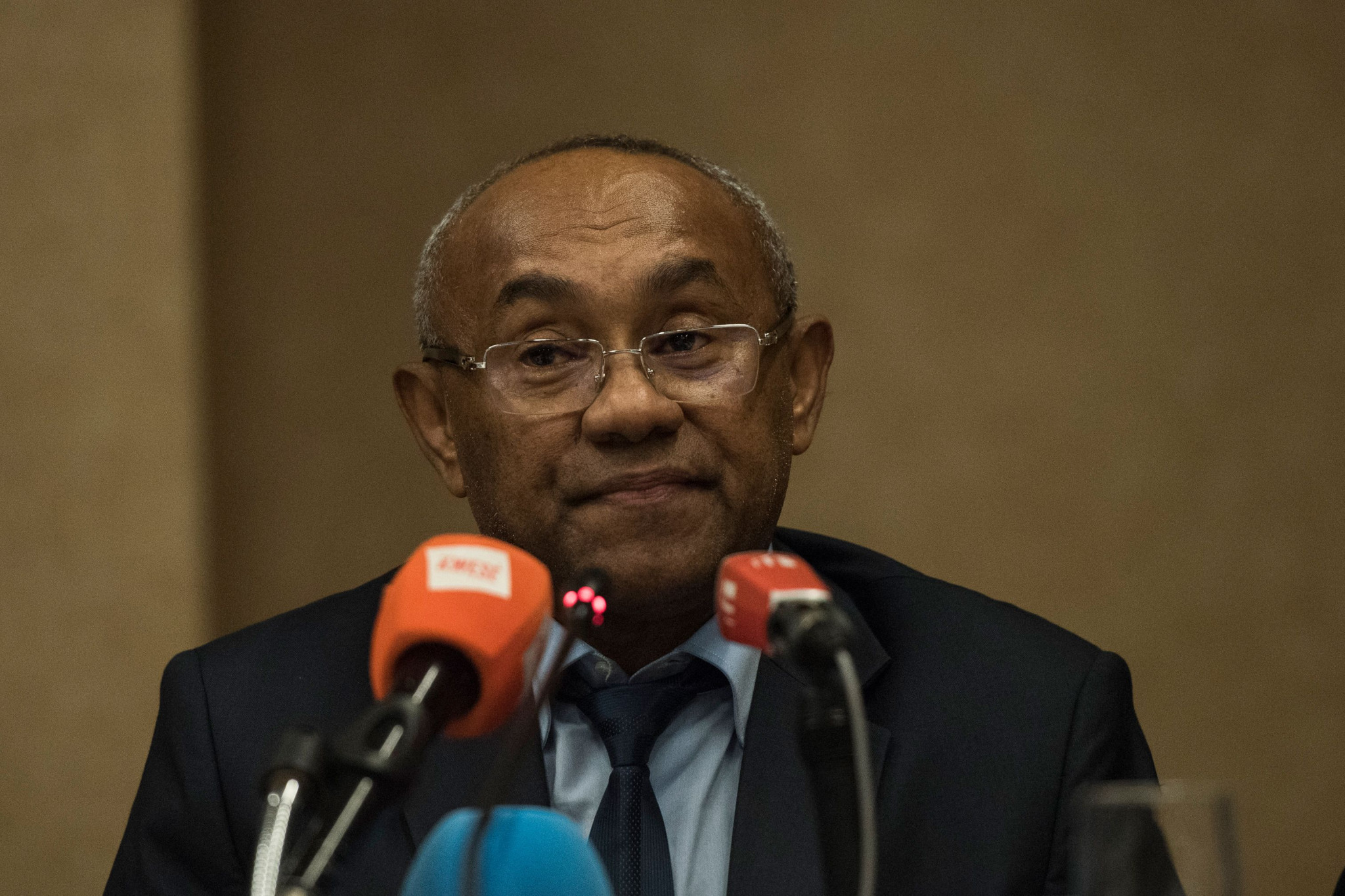CAF President Ahmad claimed he was confident a new host would be found for the 2019 tournament even though a final decision is not due to be made until December 31 - only six months before the tournament is due to start ©Getty Images