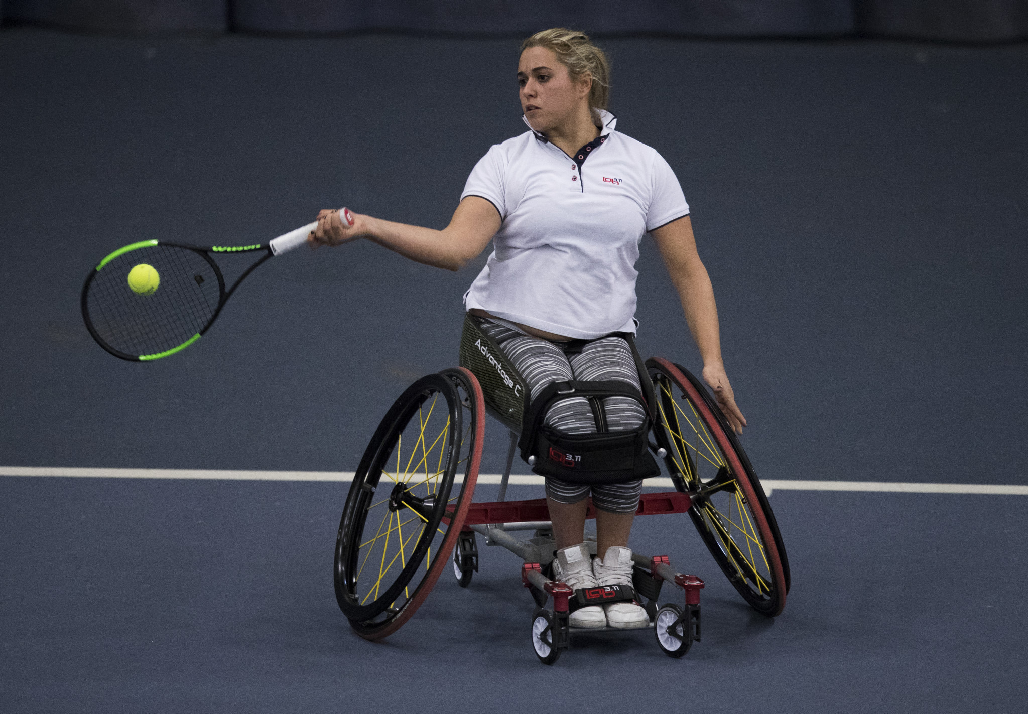 Italy's Giulia Capocci reached the women's singles semi-finals of the Wheelchair Tennis Masters in Orlando ©Getty Images