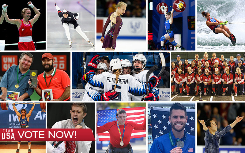 Voting is open for the United States Olympic Committee's Best of November awards ©TeamUSA