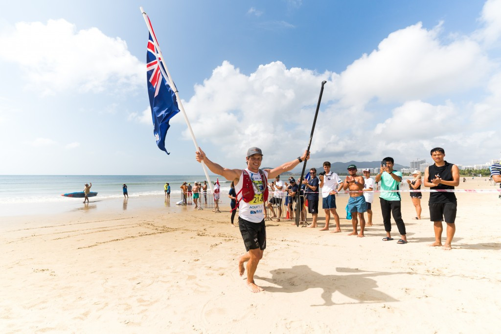 Five medals for Australia today has put them into first place overall at the ISA World SUP and Paddleboard Championships ©ISA