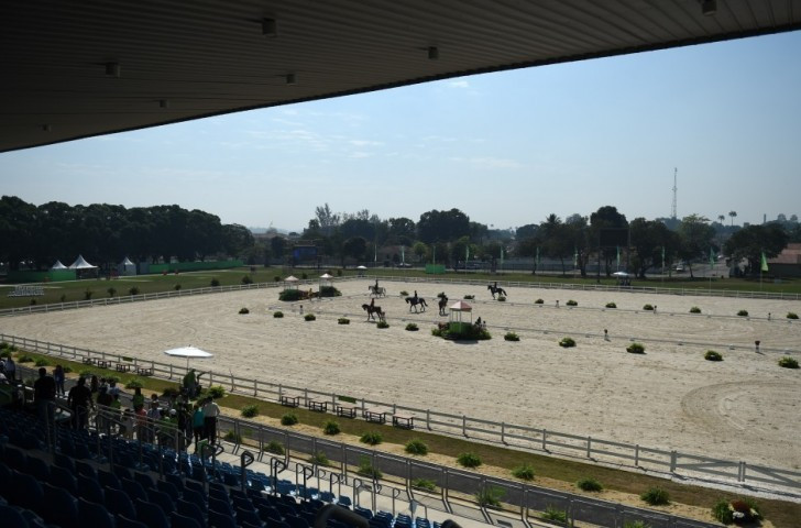 A regionalised zone was installed around the Olympic Equestrian Centre in Rio ©ITG