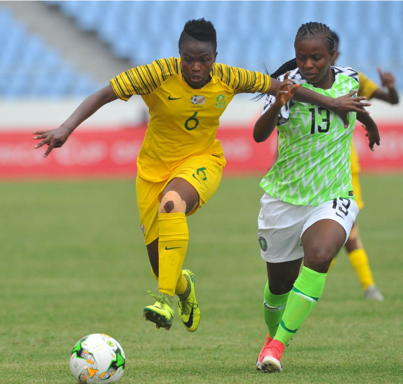 Nigeria beat South Africa on penalties in the final of the Women's Africa Cup of Nations in Ghana ©CAF