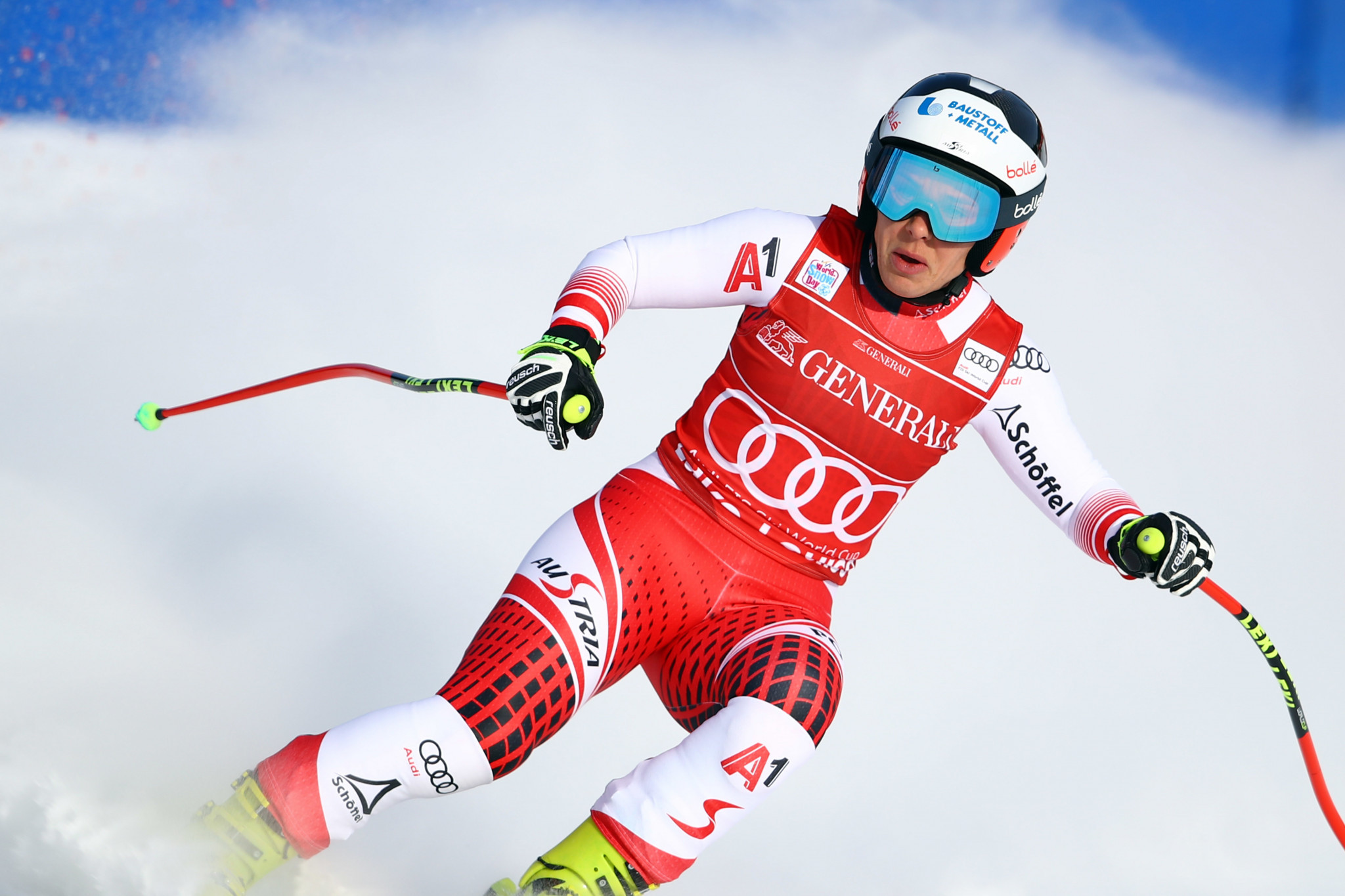 Schmidhofer dominates downhill again at FIS Alpine Skiing World Cup