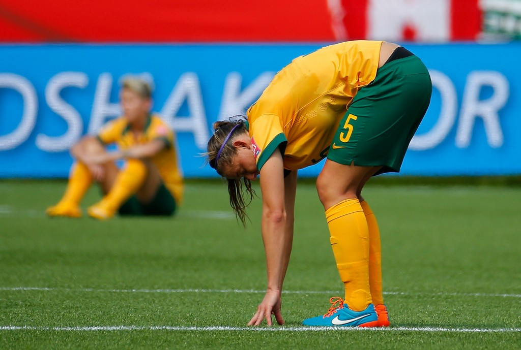 Australia were beaten at the quarter-final stage of the women's World Cup