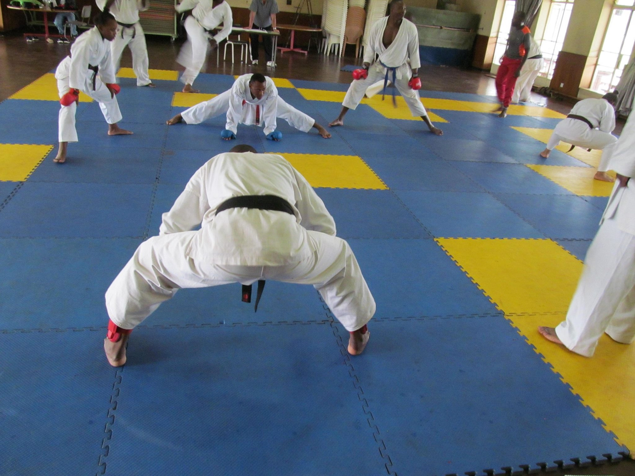The Zimbabwe Olympic Committee held a karate coaching course to encourage the development of the sport in the country ©Zimbabwe Olympic Committee