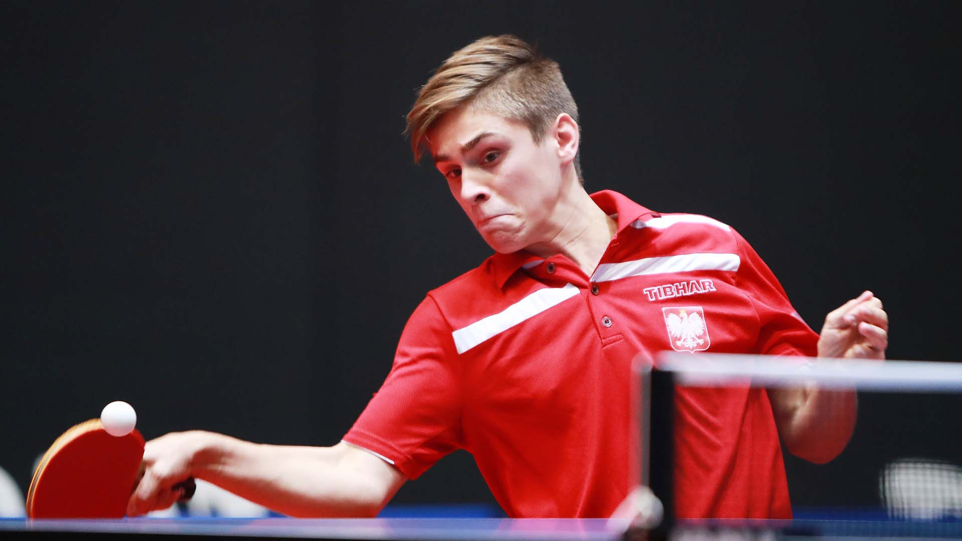 Poland beat Brazil in the first round of the boys' team event at the ITTF World Junior Table Tennis Championships to improve their chances of reaching the quarter-final ©Rémy Gros/ITTF