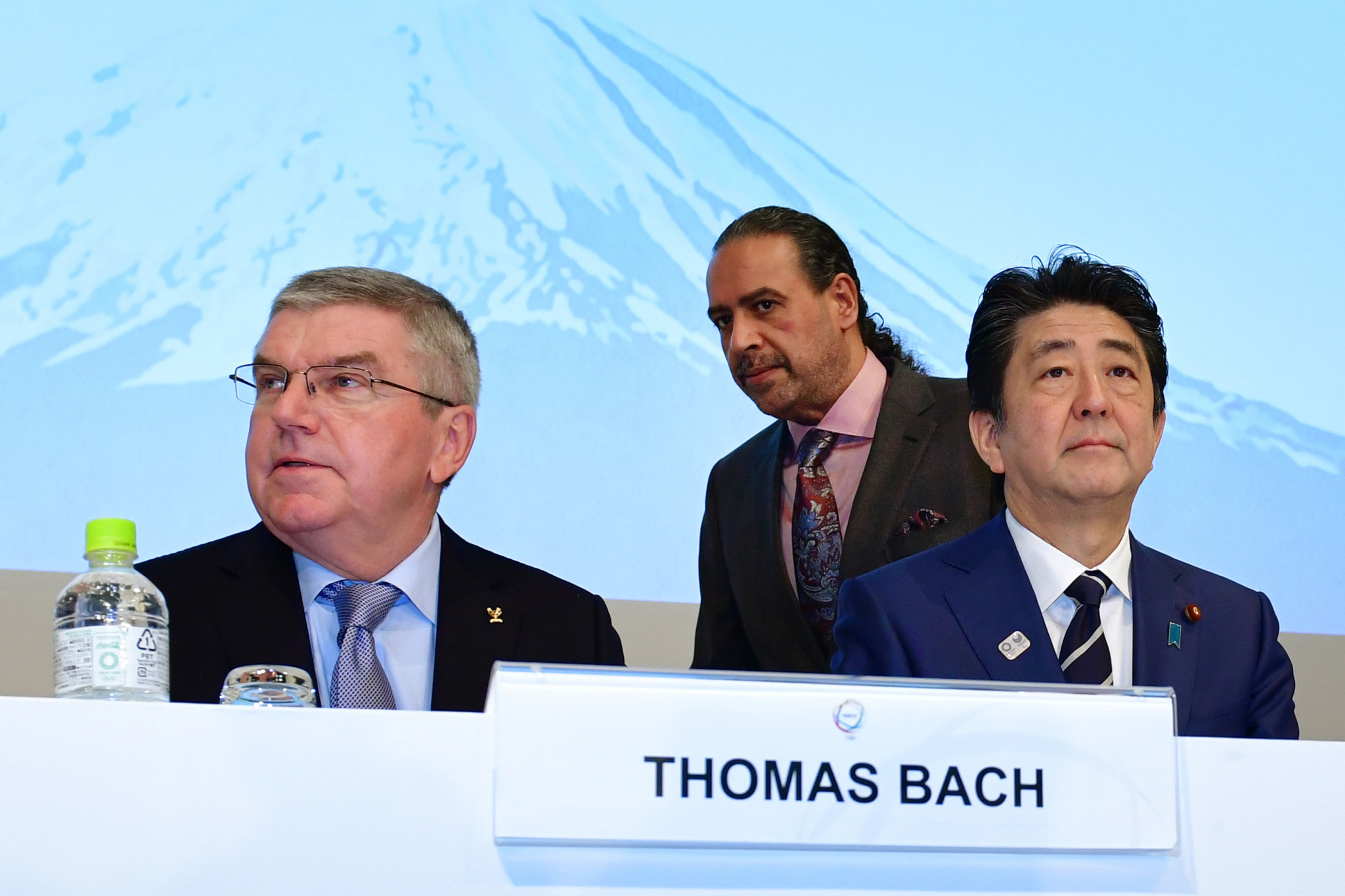 IOC President Thomas Bach personally asked Sheikh to temporarily stand aside as head of the umbrella body last week ©Getty Images