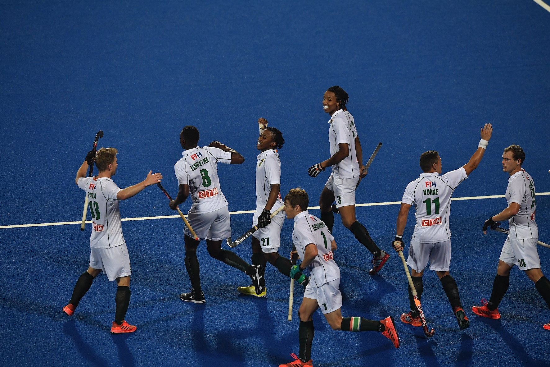 South Africa's lead against Canada lasted only two minutes ©FIH
