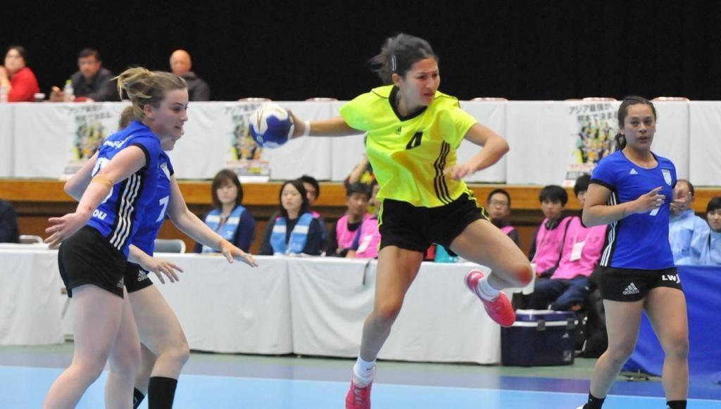 Kazakhstan beat New Zealand 51-14 at the Asian Women's Handball Championships in Kumamoto to remain undefeated in the competition ©Asian Handball Federation