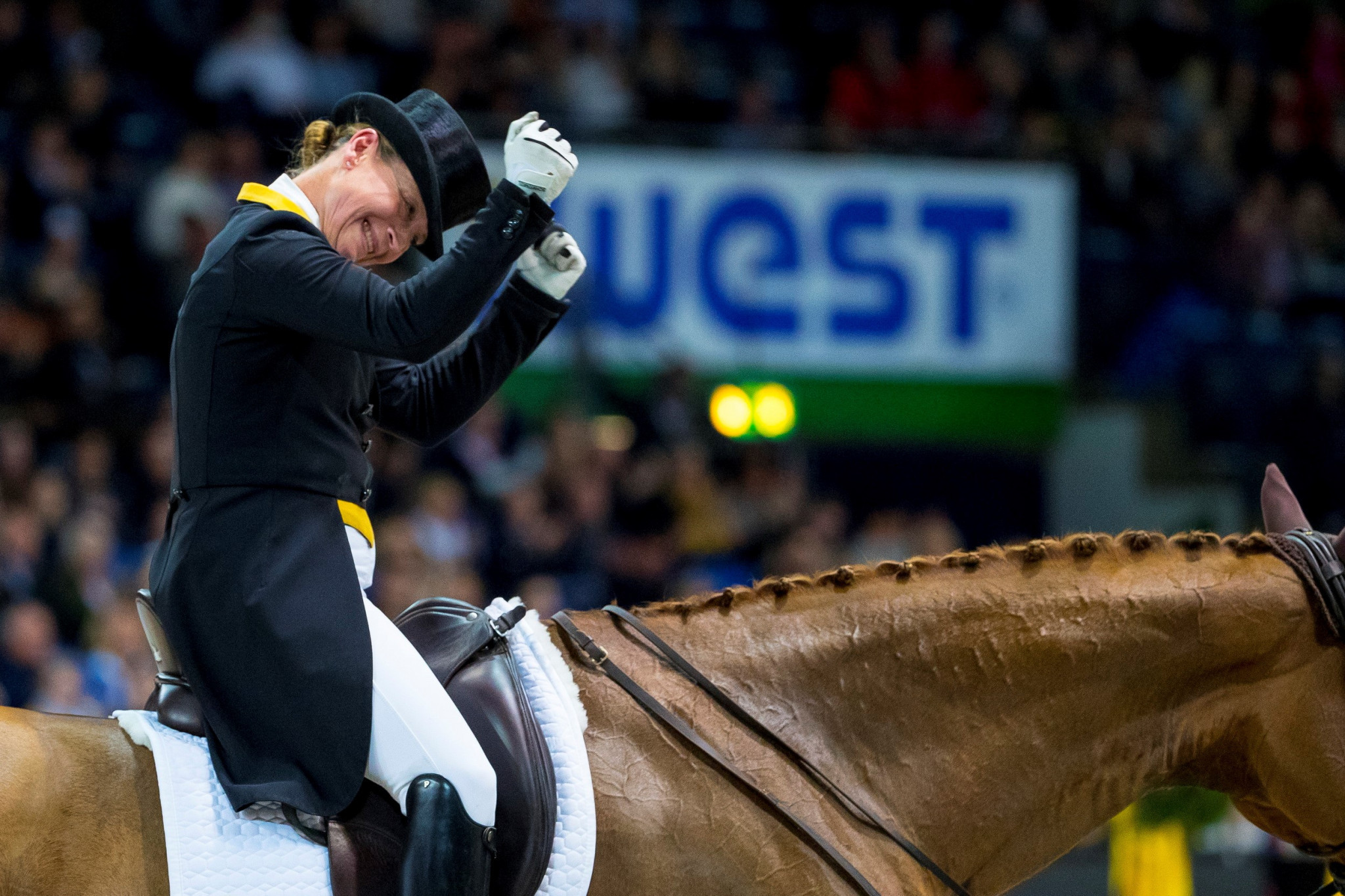Germany's Isabell Werth and horse Weihegold Old have moved back to the top of the International Equestrian Federation dressage world rankings ©FEI/Leanjo de Koster