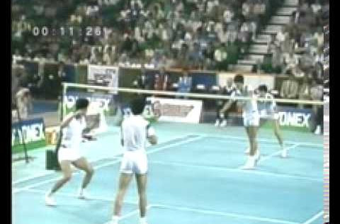 Kim Moon-soo and Park Joo-bong pictured at the 1985 World Championships ©YouTube