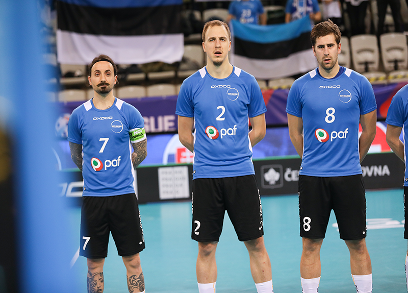 Estonia end group stage unbeaten at Men's Floorball World Championships
