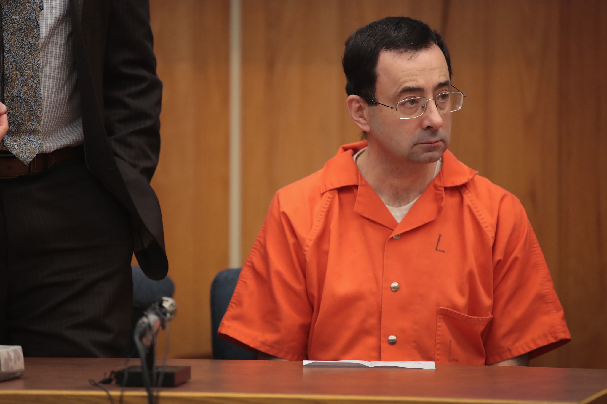 Larry Nassar will spend the rest of his life in prison for sexually abusing young US gymnasts ©Getty Images