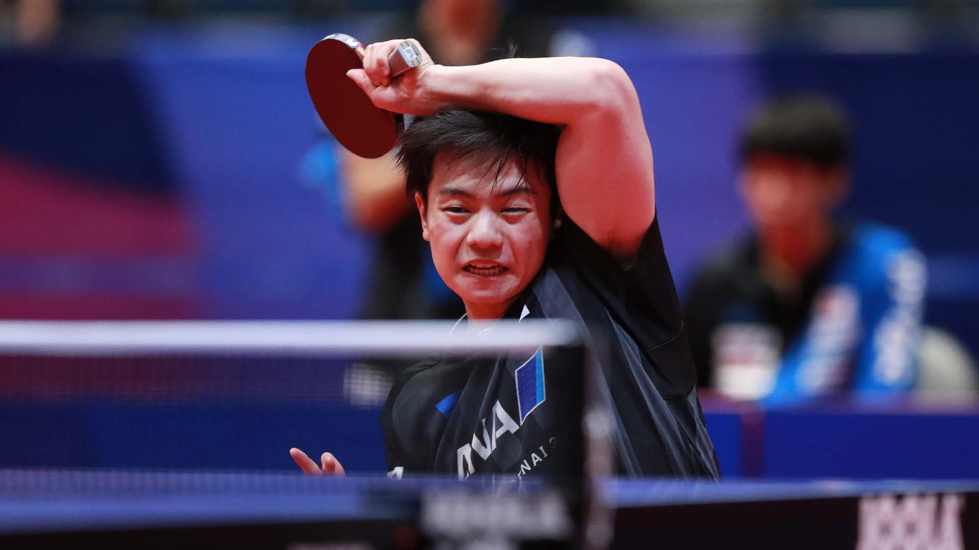 Yukiya Uda won two matches as Japan beat Chinese Taipei to reach the boys' team final ©ITTF