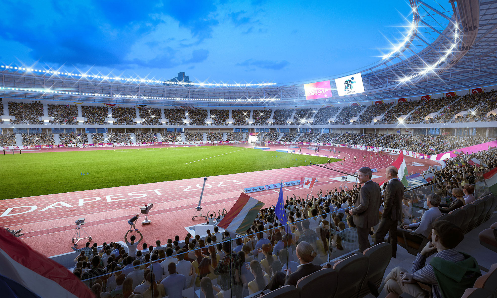 Budapest wants to deliver major events, like the 2023 IAAF World Championships in a 