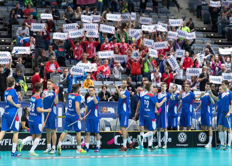 Slovakia's victory over Singapore today has seen them finish top of Group D at the IFF Men’s World Championships in Prague ©IFF