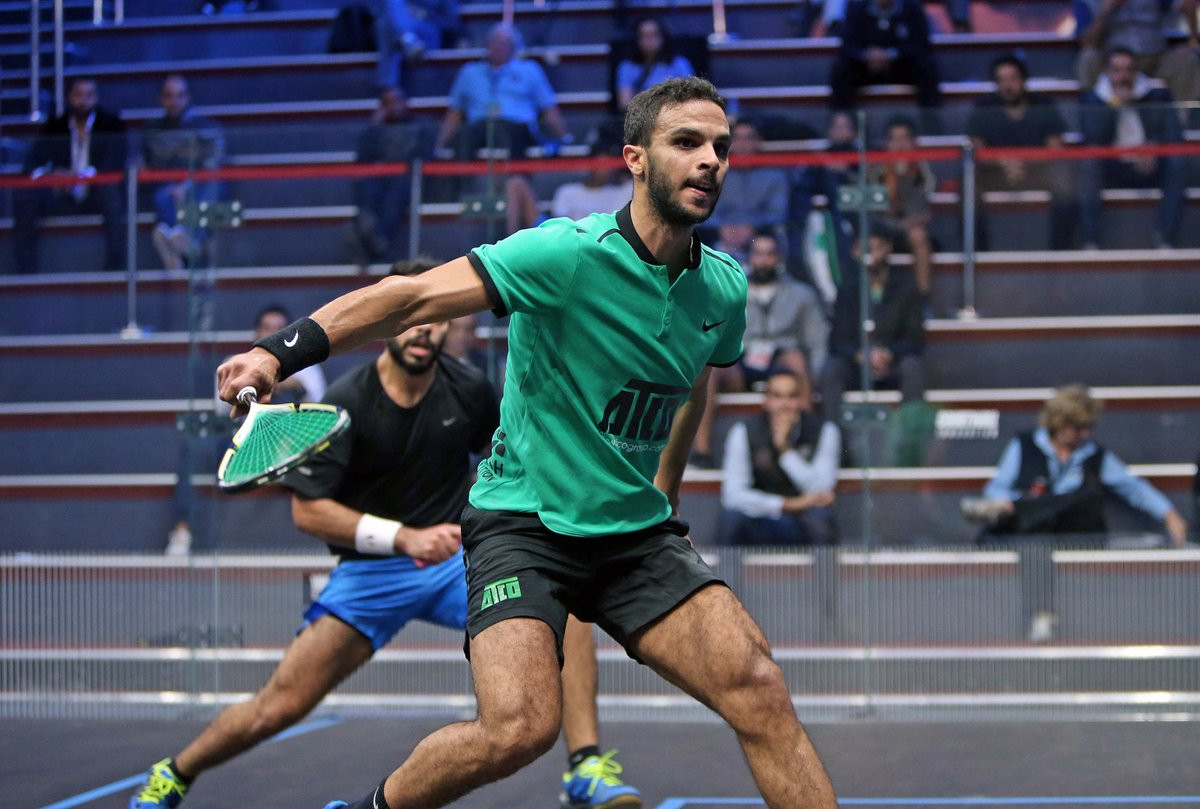 Egypt's Mohamed Abouelghar comfortably earned his place in the last-16 ©PSA World Tour/Twitter