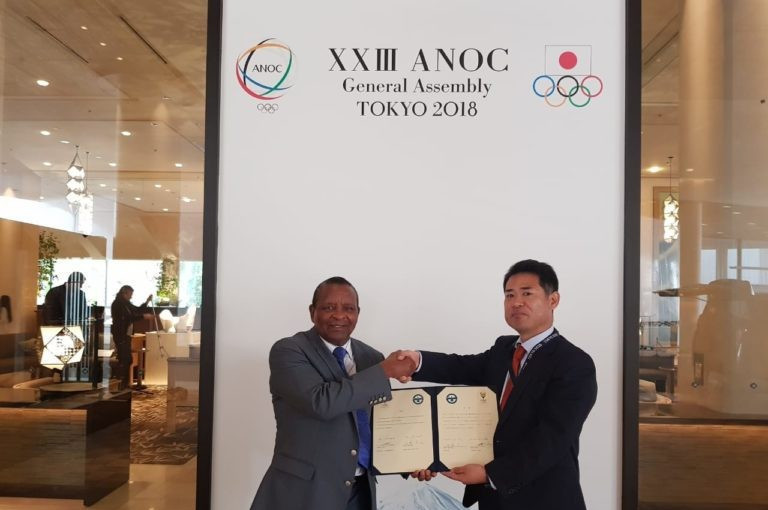 SASCOC sign training camp agreement with Machida City prior to Tokyo 2020