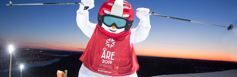 Valle the Snowman is set to play a leading role in preparations for the 2019 FIS Alpine World Ski Championships in Åre ©Åre 2019