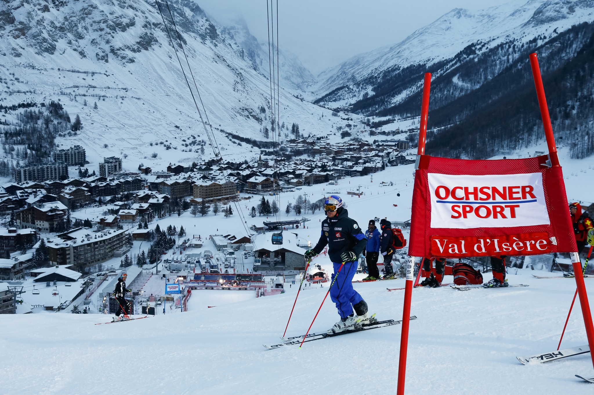 Val d'Isere is prepared for a spectacular return to Europe this weekend for the FIS Alpine Men's World Cup tour ©Getty Images