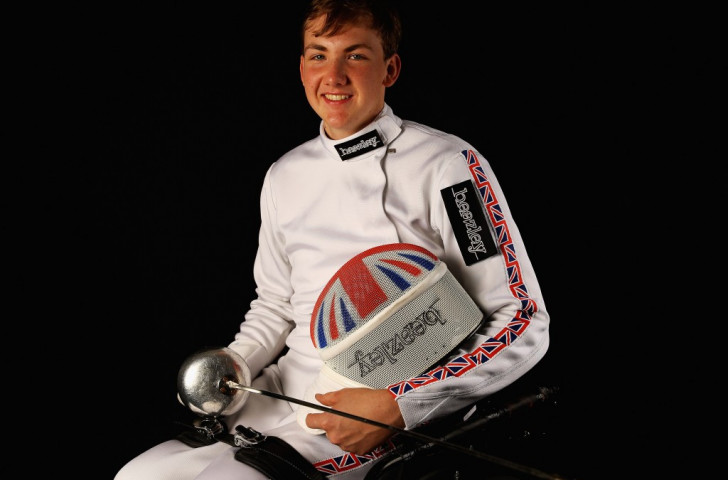 Great Britain's Piers Gilliver is aiming for a fourth consecutive title at this weekend's IWAS Wheelchair Fencing World Cup