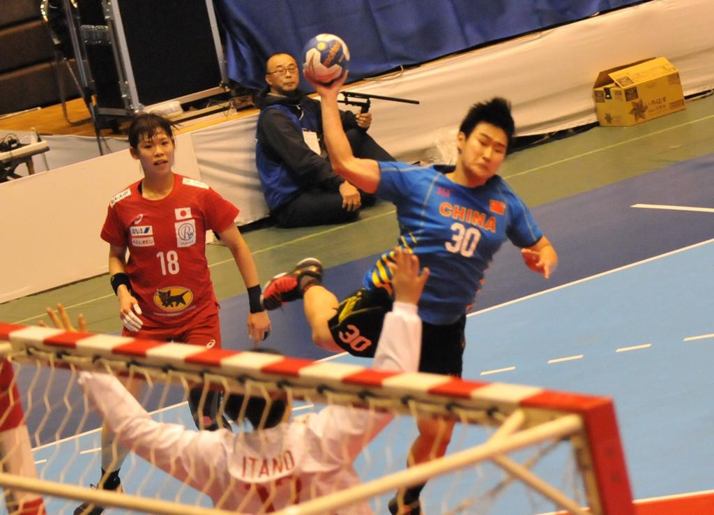 Hosts Japan beat China 23-21 to reach the final of the Asian Women's Handball Championships ©Asian Handball Federation
