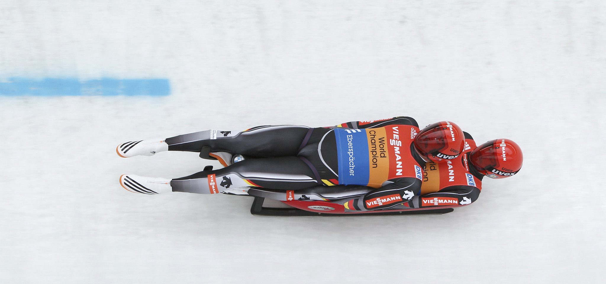 Germany's double Olympic champions Tobias Wendl and Tobias Arlt claimed victory for the first time this season ©Getty Images