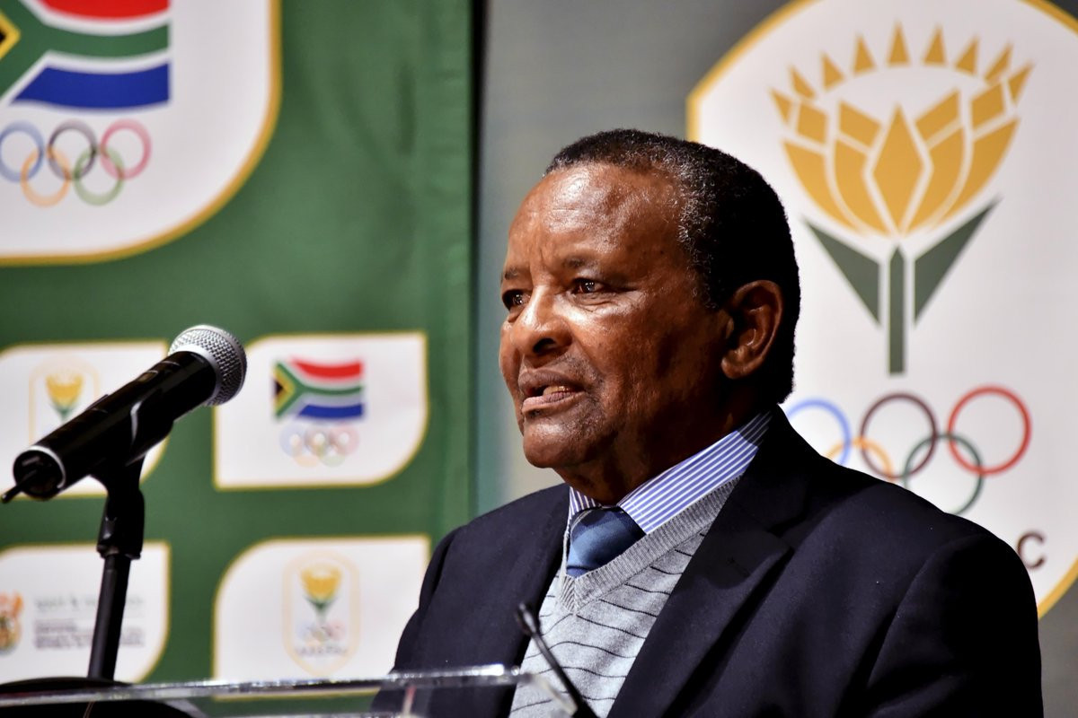 Gideon Sam is set to remain as President of SASCOC in the short-term but will be expected to introduce major changes to the organisation demanded following the Government inquiry ©Getty Images