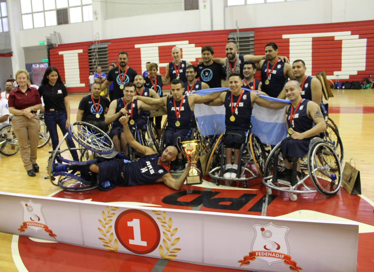 Argentina lift second consecutive title at IWBF South America Championships