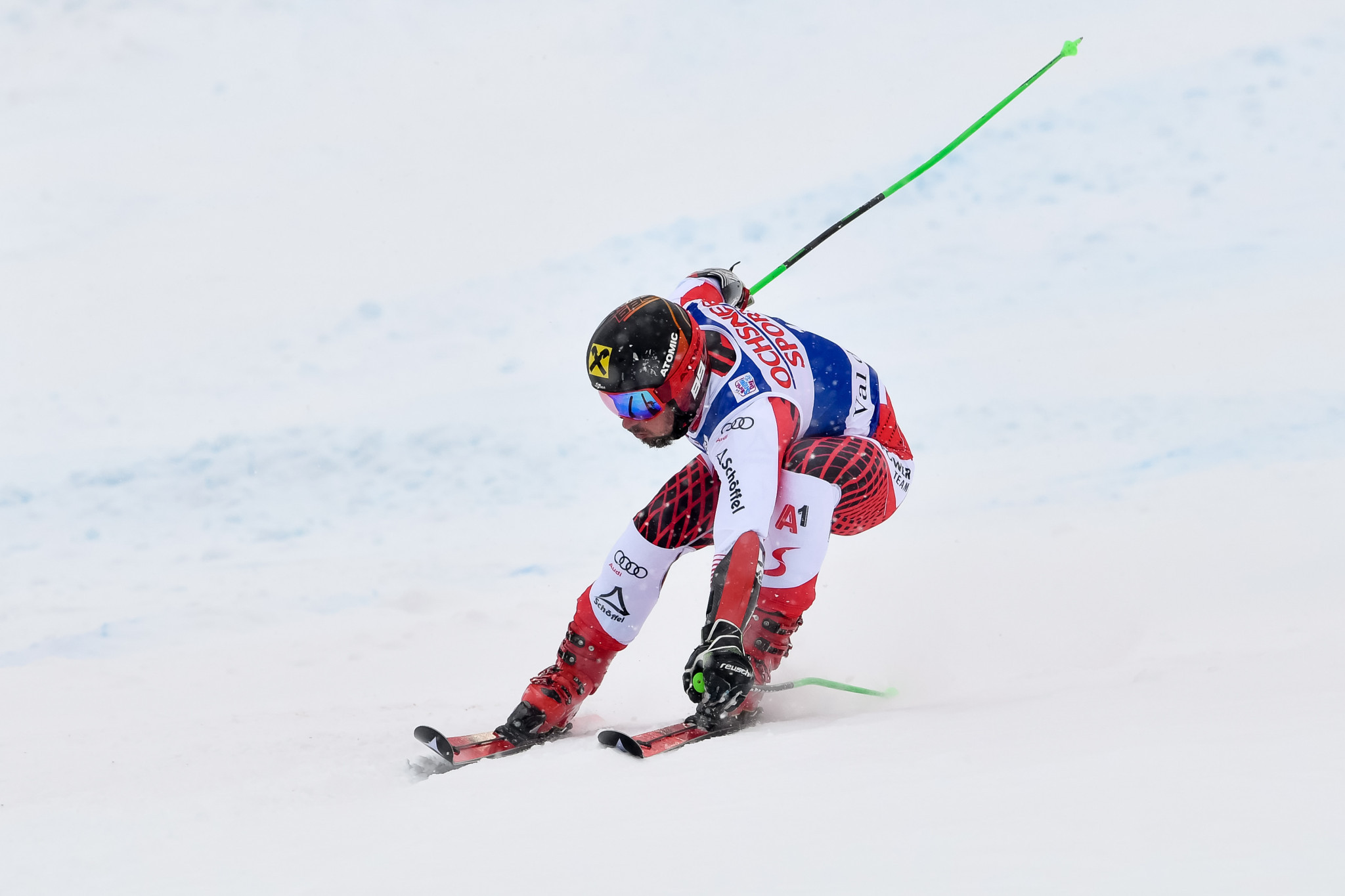 Marcel Hirscher recorded a 60th victory on the World Cup circuit ©Getty Images