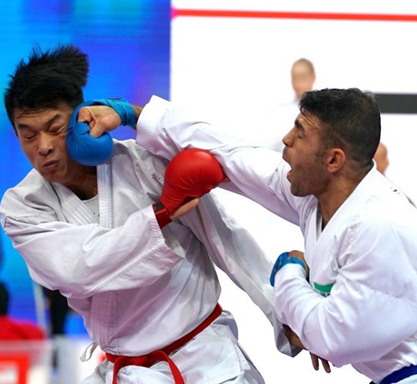 Action continued today at the second-tier event in Shanghai ©WKF
