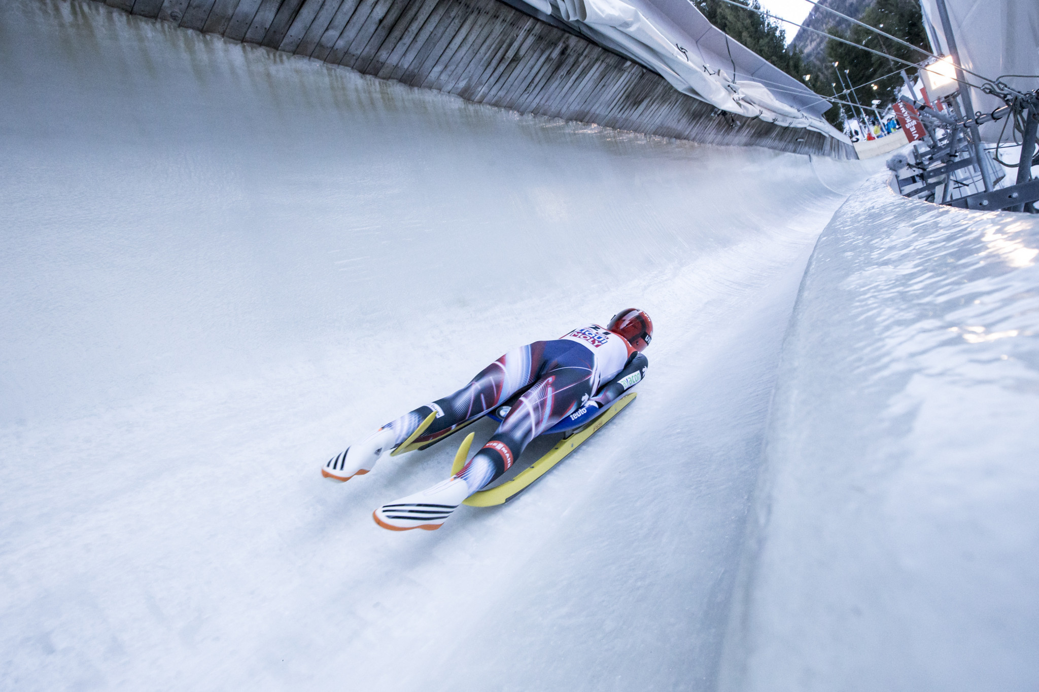 Germany's Julia Taubitz won her first Luge World Cup race of her career in Calgary ©Getty Images