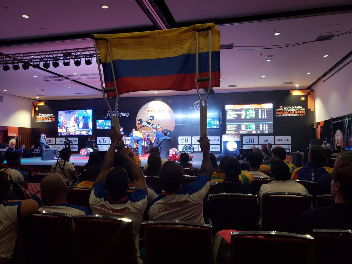 Hosts Colombia ended strongly with two golds today ©World Para Powerlifting/Twitter