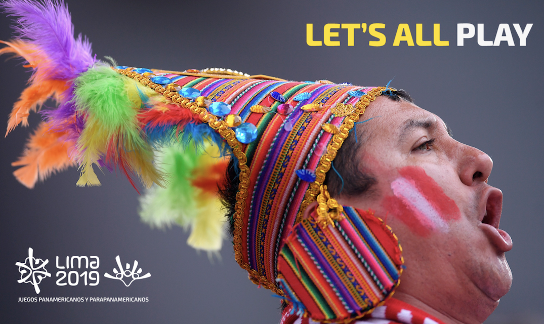 "Let's all play" has been revealed as the official slogan of the 2019 Pan American Games in Lima ©Lima 2019