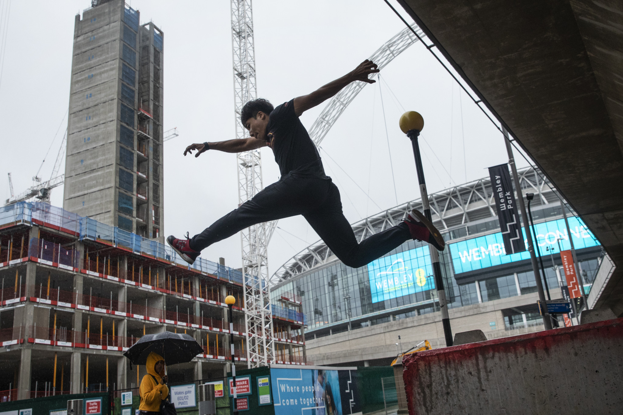The row over the ownership of parkour has intensified in recent months ©Getty Images