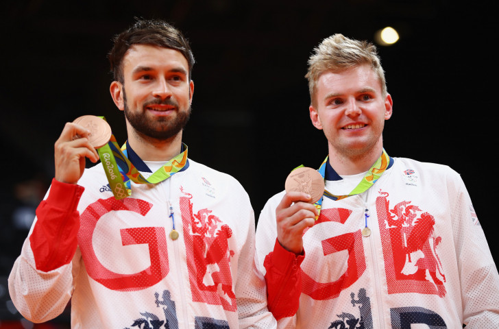 Badminton, which had its funding cut, and then partially restored after the Rio 2016 Games where Chris Langridge and Marcus Ellis won men's doubles bronze, now stands to receive an additional £259,679 as part of the new UK Sport Aspiration Fund initiative ©Getty Images   