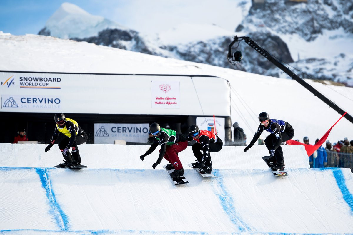 Cervinia to host extra FIS Snowboard Cross World Cup event after cancellation of season opener