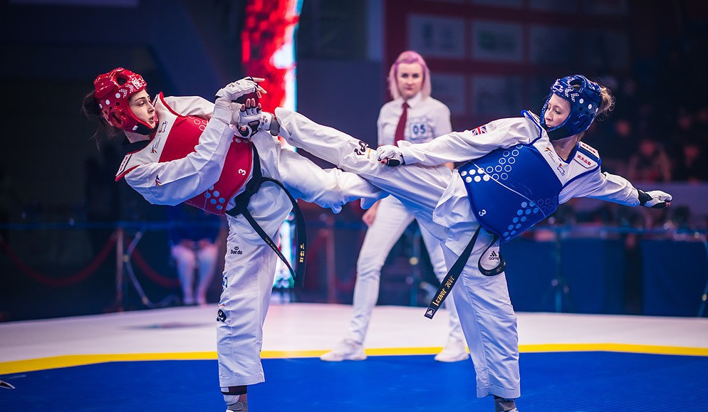Britain's Jade Jones, right, is among the athletes set to compete in Wuxi ©World Taekwondo