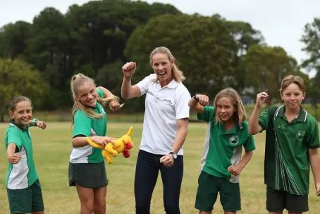 AOC "Olympics Unleashed" programme holds 100th school visit