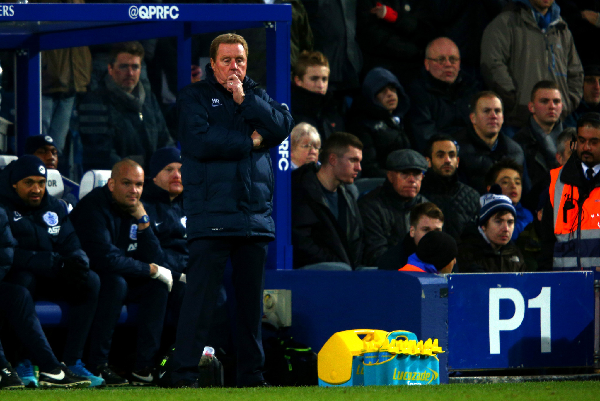 Harry Redknapp is more accustomed to the touchline of a football pitch ©Getty Images